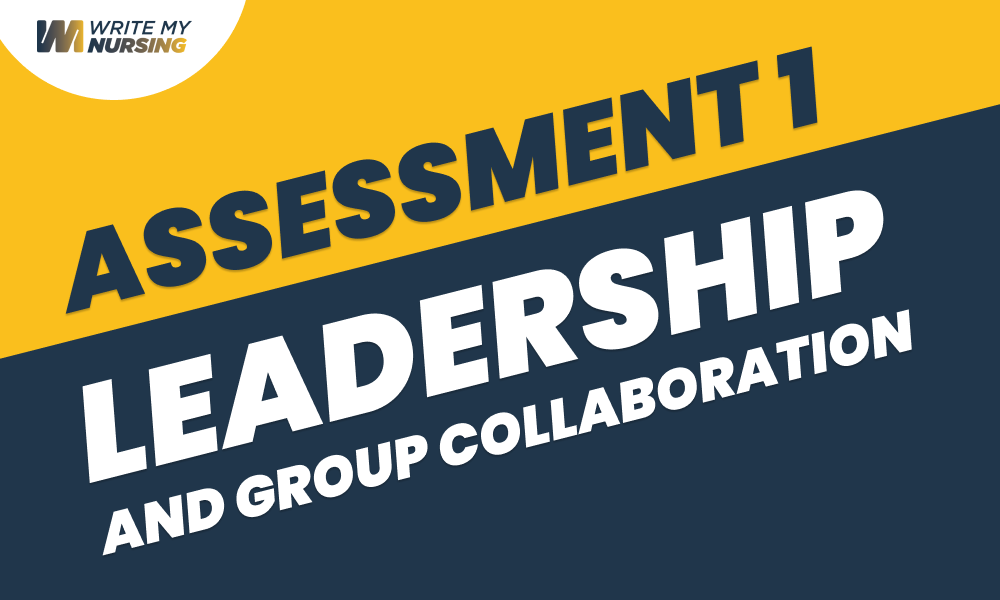 NURS FPX 5004 Assessment 1 Leadership and Group Collaboration